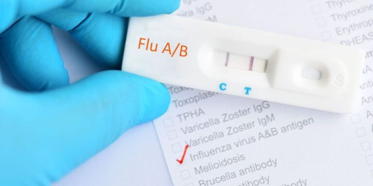Có thể test cúm A bằng cách nào?