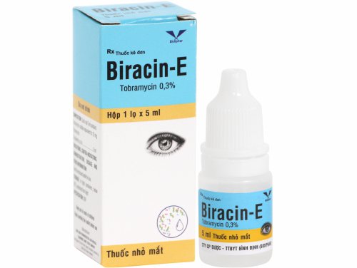 Tác dụng thuốc nhỏ mắt Biracin