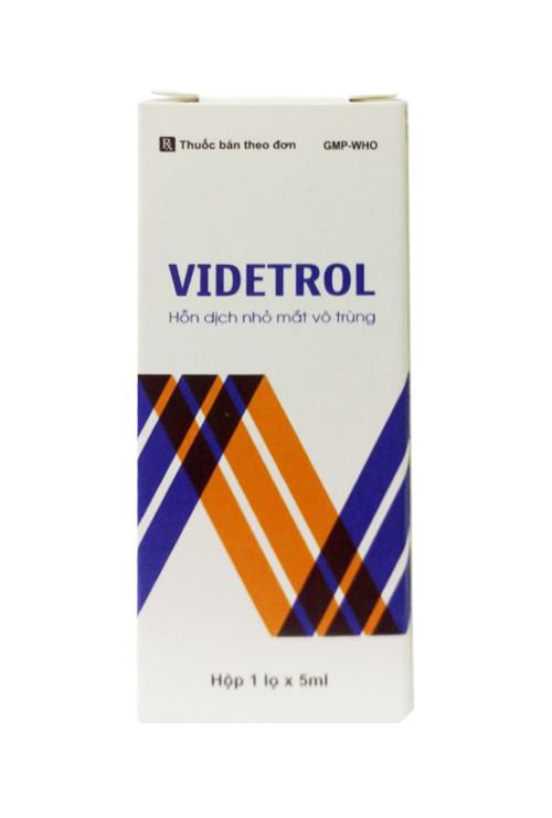 Tìm hiểu về Videtrol thuốc nhỏ mắt