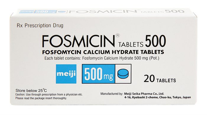 Công dụng của thuốc kháng sinh Fosmicin