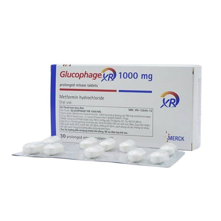 Công dụng thuốc Glucophage 1000mg