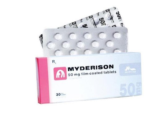 Công dụng thuốc Myderison 50mg