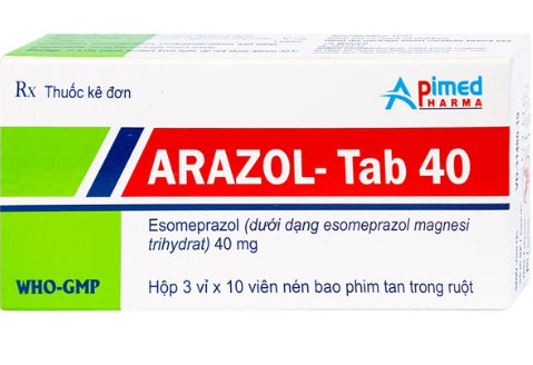 Công dụng thuốc Arazol tab 40