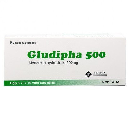 Công dụng thuốc Gludipha 500