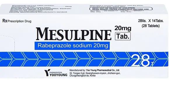 Mesulpine 20mg là thuốc gì?
