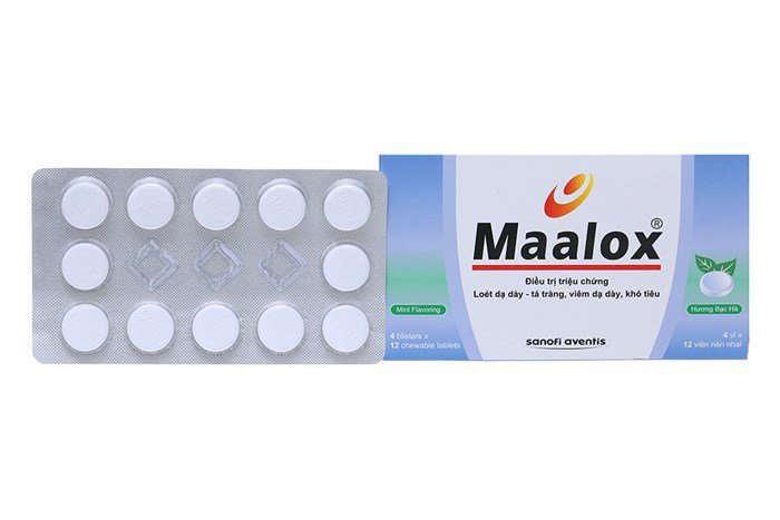 Công dụng thuốc Maalox 400 mg