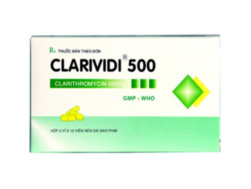 Công dụng thuốc Clarividi 500