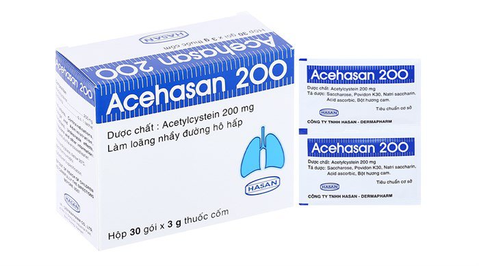 Các tác dụng phụ của thuốc Acehasan 200