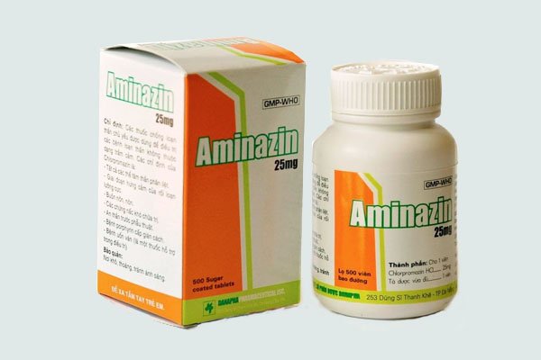Công dụng thuốc Aminazin 25mg