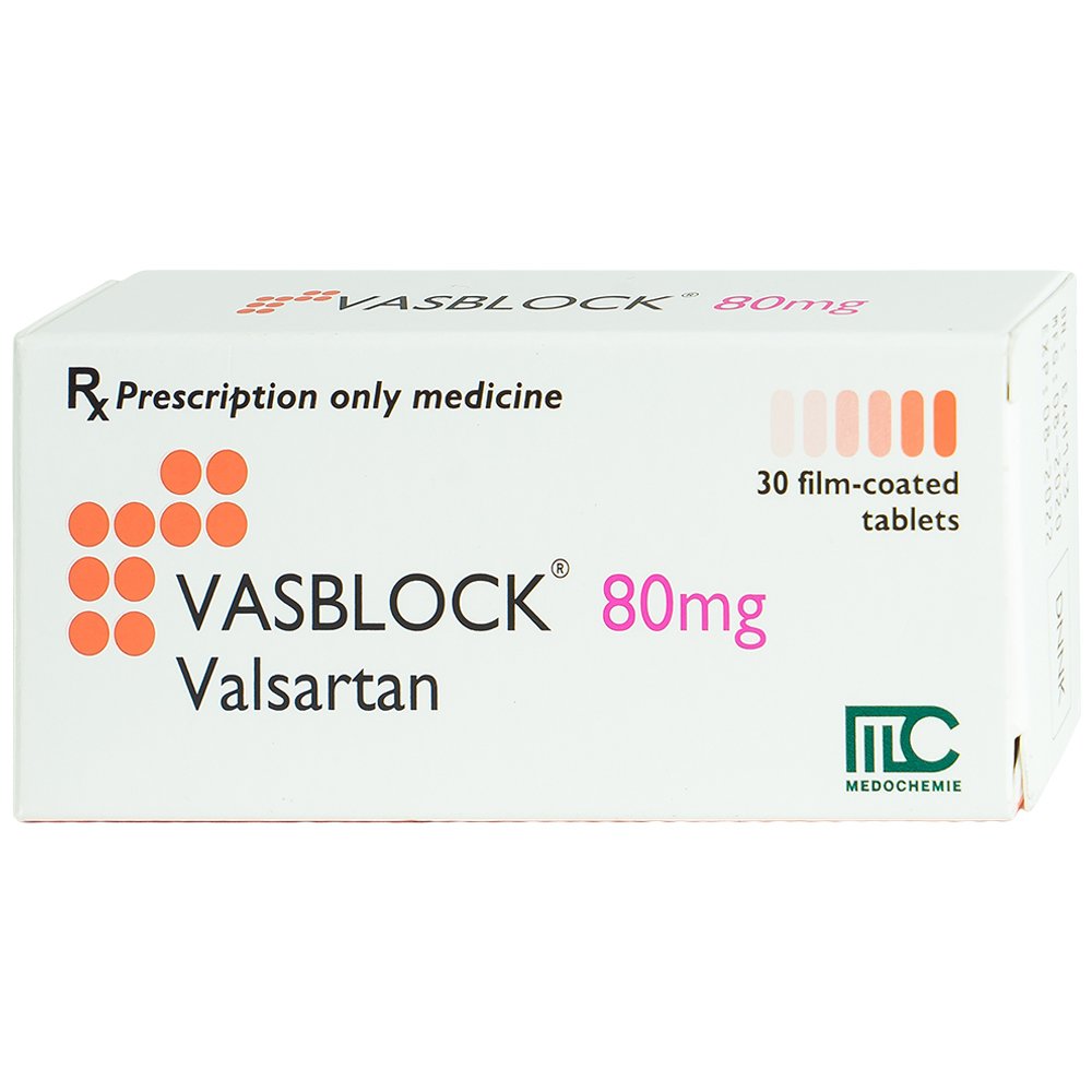 Công dụng thuốc Vasblock 80mg