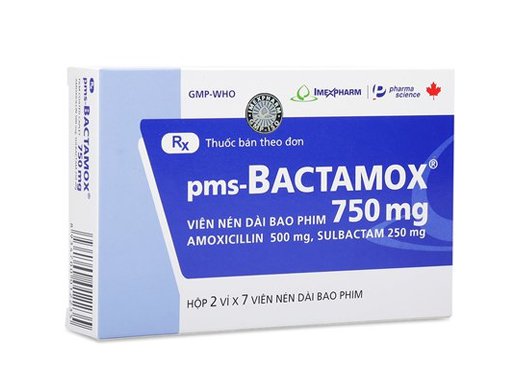 Công dụng thuốc Bactamox 750