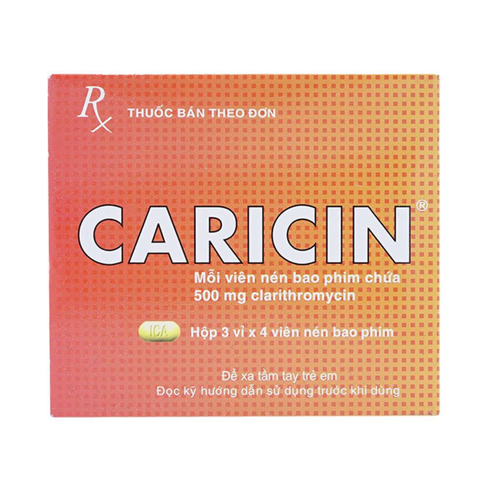 Công dụng thuốc Caricin