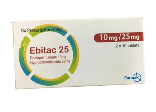 Công dụng thuốc Ebitac 25