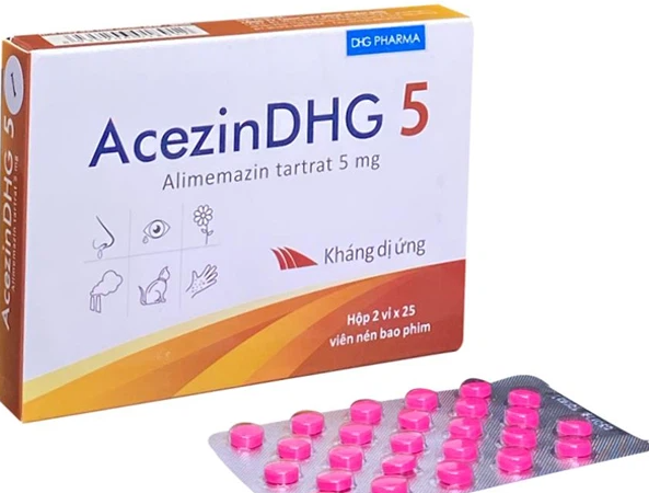 Công dụng thuốc Acezin 5mg