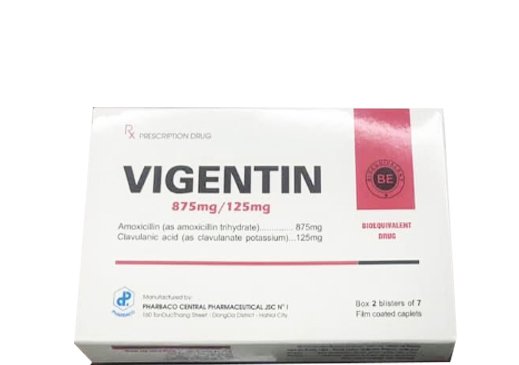 Thuốc Vigentin 500mg có tác dụng gì?