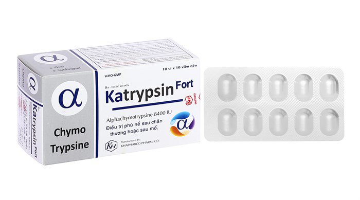 Công dụng thuốc Katrypsin Fort