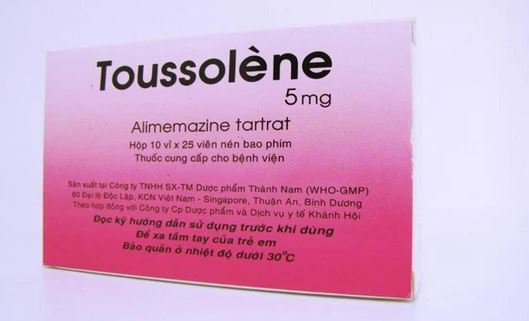 Công dụng thuốc Toussolène
