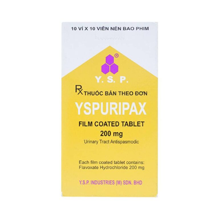 Công dụng thuốc Yspuripax