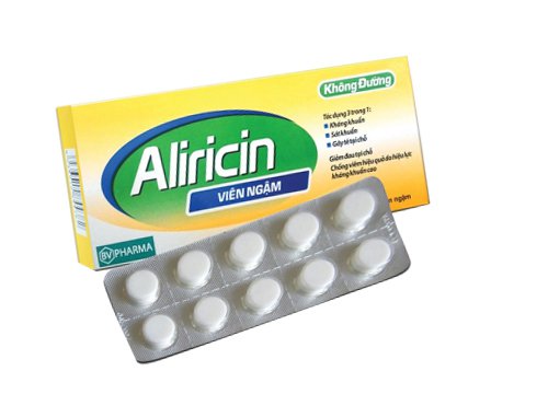 Công dụng của thuốc Aliricin
