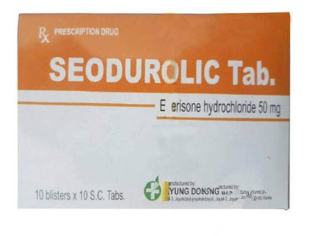 Công dụng thuốc Seodurolic tab