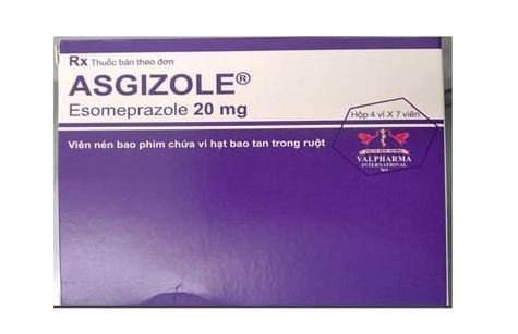 Công dụng thuốc Asgizole 20mg