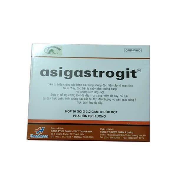Công dụng thuốc Asigastrogit