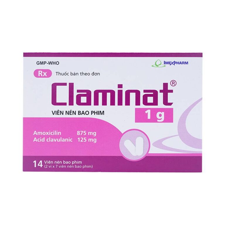 Thuốc Claminat 1g có tác dụng gì?