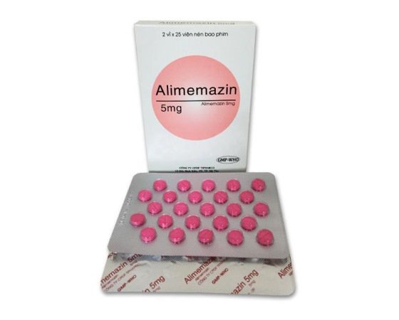 Công dụng thuốc Alimemazin