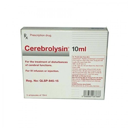 Thuốc Cerebrolysin 10ml có tác dụng gì?