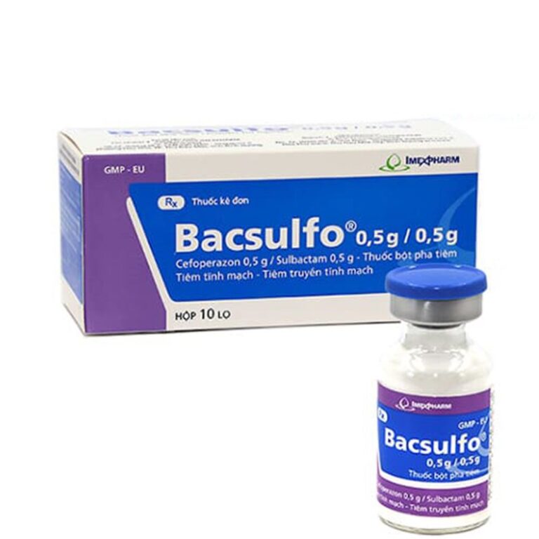Công dụng thuốc bacsulfo
