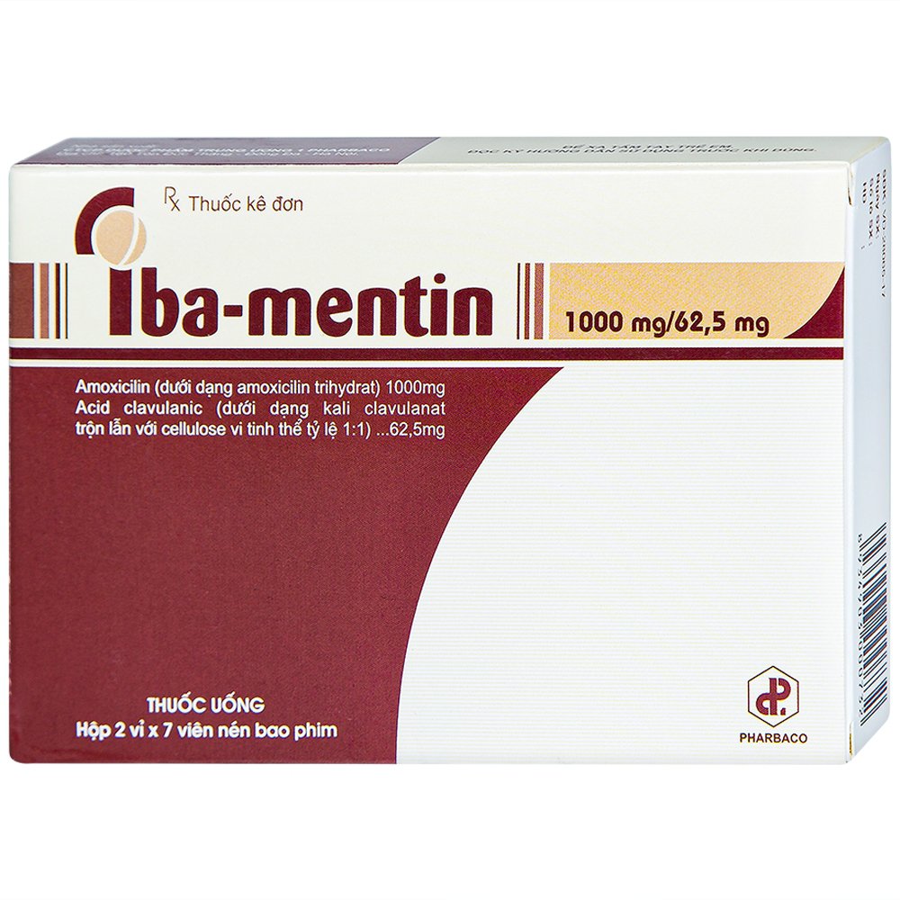 Công dụng thuốc Iba-mentin