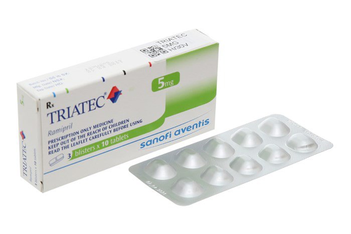 Công dụng thuốc Triatec 5 mg