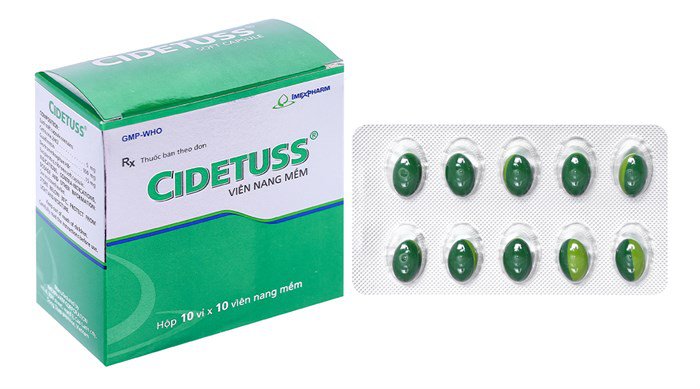 Thuốc Cidetuss có tác dụng gì?