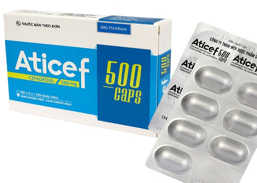 Thuốc Aticef 500 có tác dụng gì?