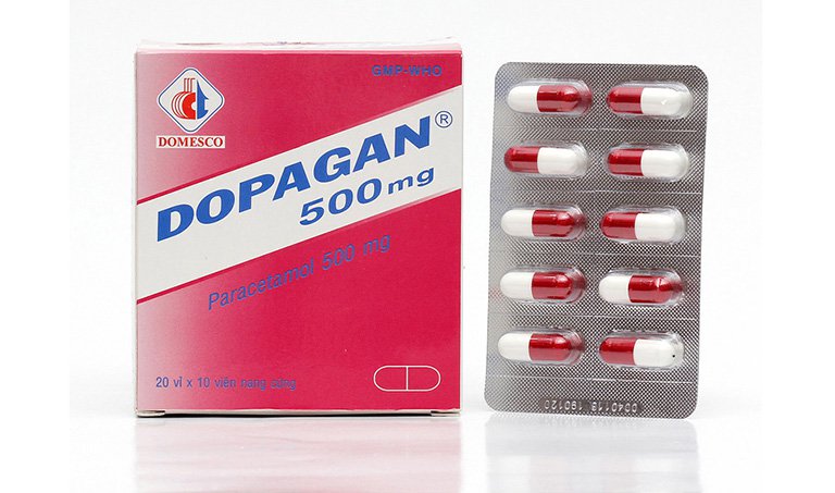 Công dụng thuốc Dopagan 500mg