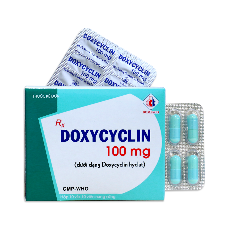 Công dụng thuốc Doxycyclin 100mg