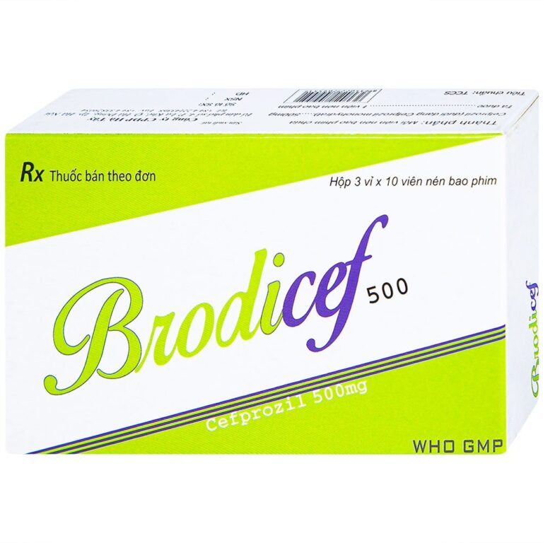 Công dụng của thuốc Brodicef