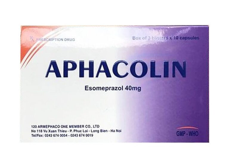 Công dụng thuốc Aphacolin