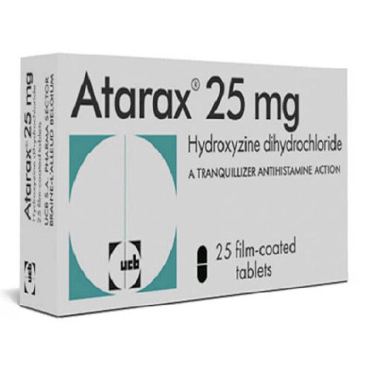 Tác dụng của thuốc Atarax 25 mg
