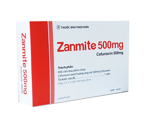 Công dụng thuốc Zanmite 500 mg