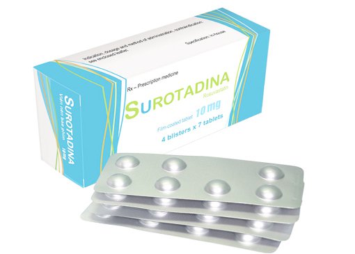 Surotadina 10mg là thuốc gì?