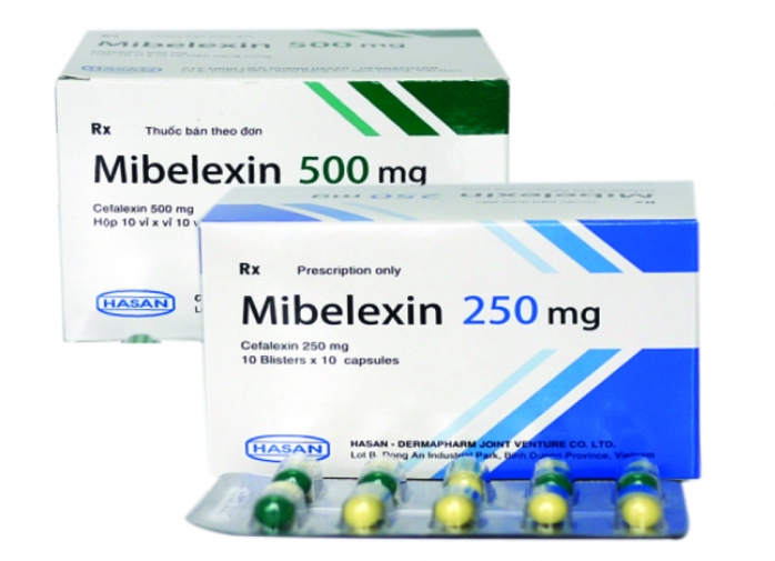 Các tác dụng phụ của thuốc Mibelexin 500mg