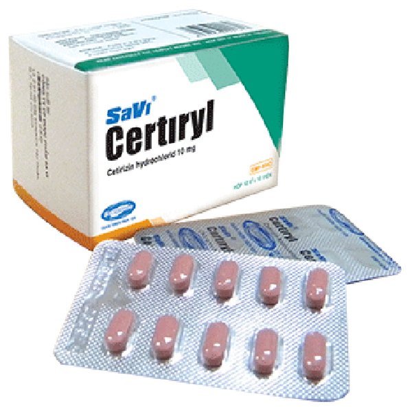 Công dụng của thuốc SaVi Certiryl