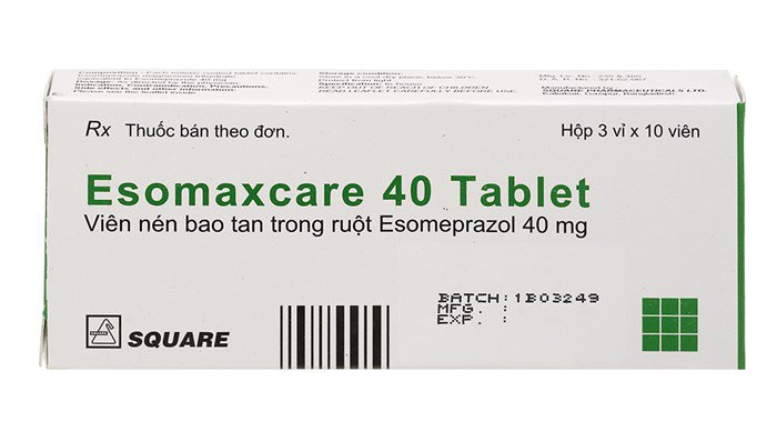 Tác dụng  điều trị bệnh của thuốc esomaxcare 40