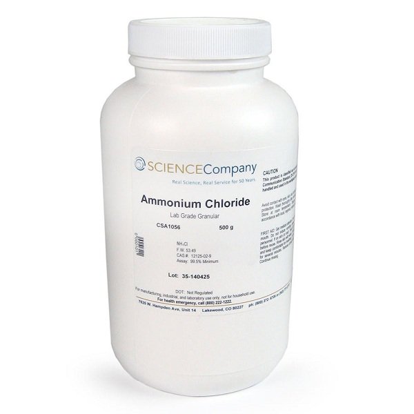 Công dụng của Amoni clorid
