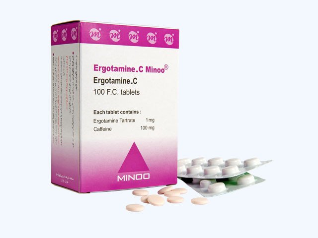 Công dụng của thuốc Ergotamin