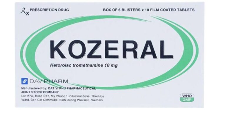Công dụng thuốc Kozeral 10mg