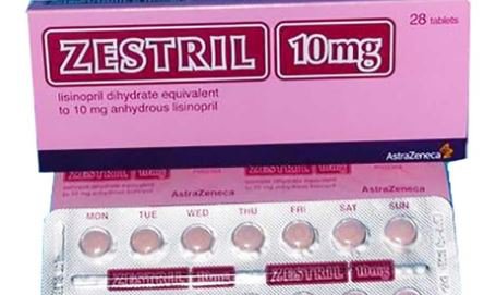 Công dụng của thuốc Zestril