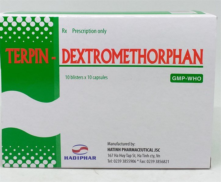 Công dụng thuốc Terpin dextromethor