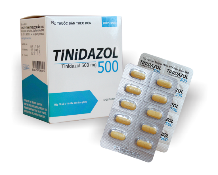 Công dụng của thuốc Tinidazole 500mg